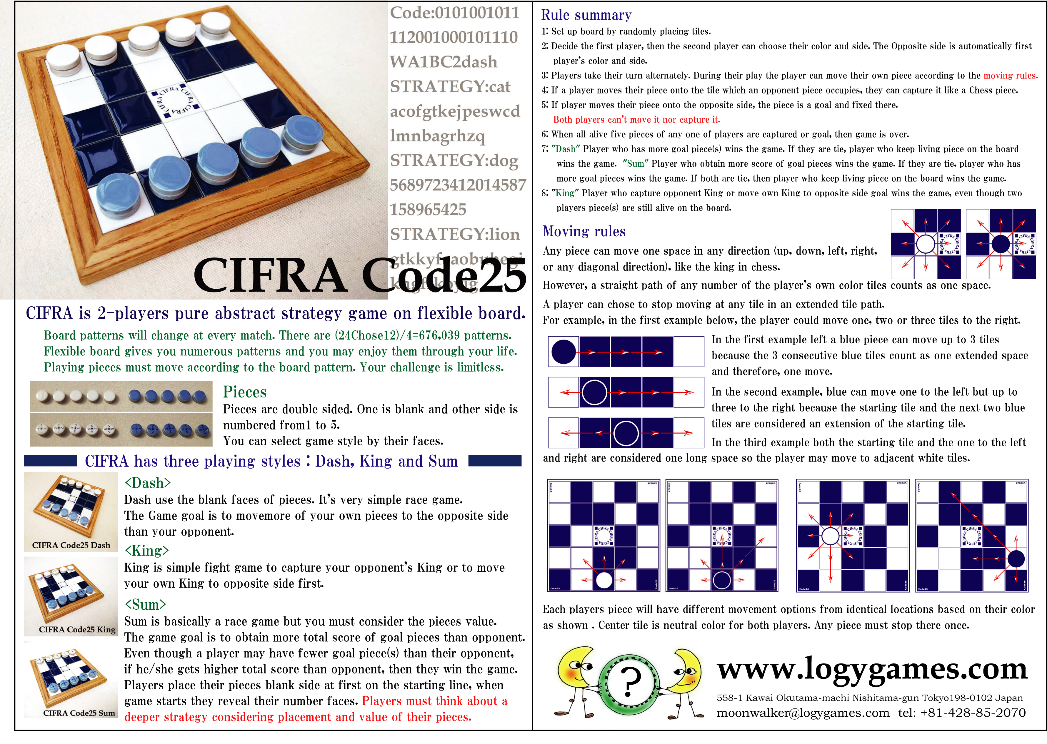 CIFRA Code25 by Mitsuo Yamamoto — Kickstarter